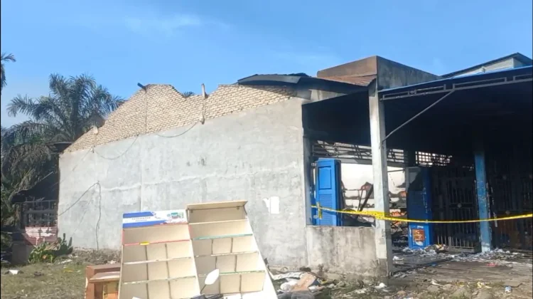Kebakaran Ruko Sembako di Subulussalam Alami Kerugian Ratusan Juta