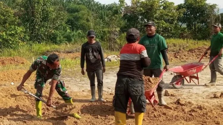 TNI Awasi Proyek Koperasi Desa di Subulussalam