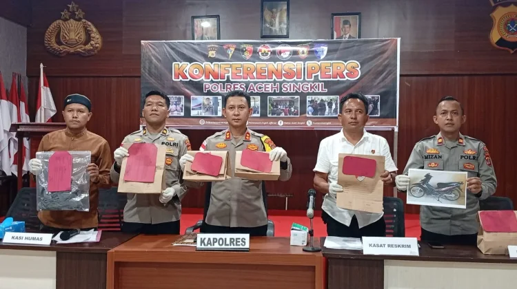 Polres Aceh Singkil Ungkap Empat Kasus Atensi Publik