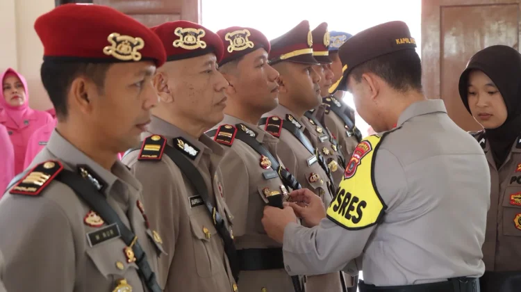 Sertijab PJU Polres Aceh Singkil, Kasat Reskrim dan Kasat Narkoba Diganti