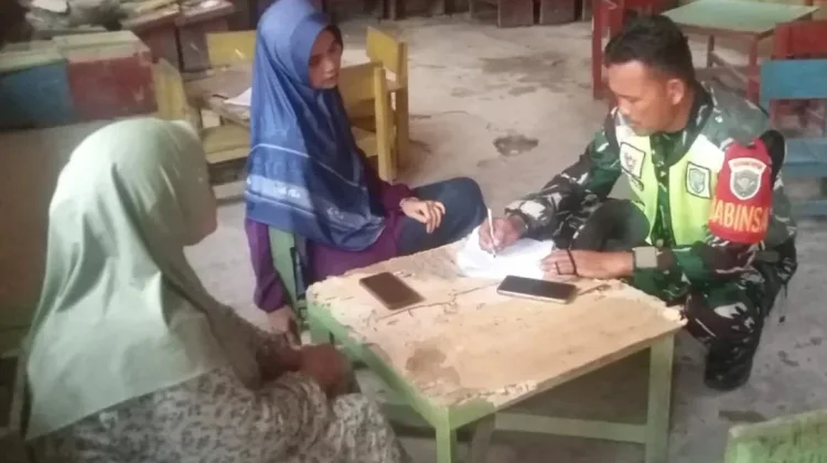 Babinsa Subulussalam Pantau Kesehatan Warga, Sinergi TNI dan Masyarakat