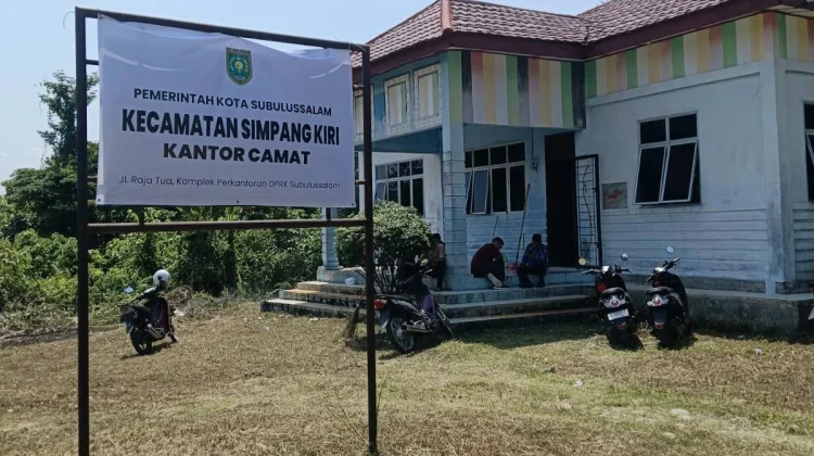 Pindah Lokasi Pelayanan Camat Simpang Kiri Subulussalam Bersifat Sementara