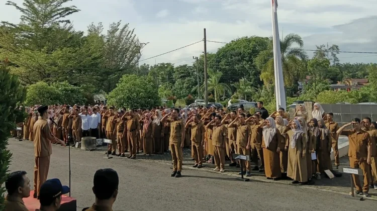 Pekot Subulussalam Gelar Apel Perdana Pasca Lebaran