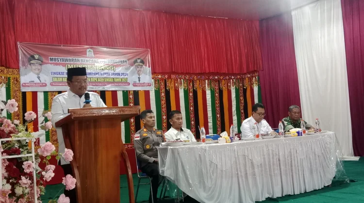 Bupati Minta Usulan Prioritas Musrenbang Selaras Dengan Kepentingan Masyaraka