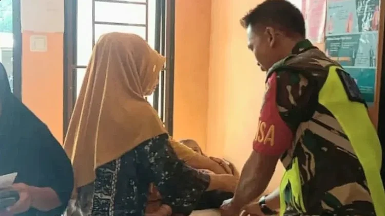 Sinergi TNI dan Nakes Tingkatkan Gizi Balita Subulussalam