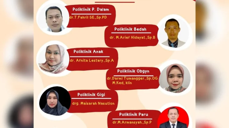 Jadwal Poliklinik RSUD Subulussalam Kamis 9 April 2026