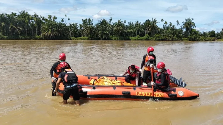Polisi dan Basarnas Evakuasi Jasad Pria di Lae Soraya Subulussalam
