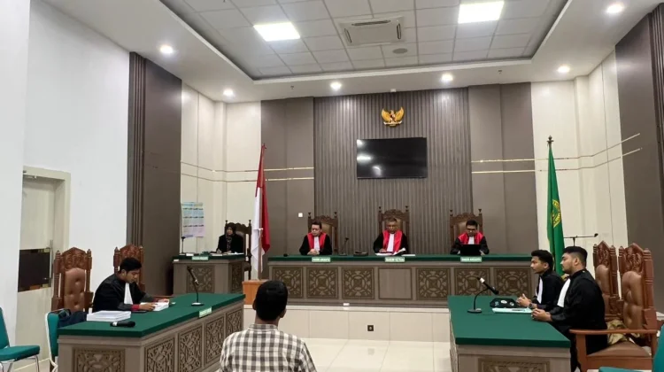 Terdakwa Korupsi Dana Operasional PT. Pos Indonesia KCP Rimo di Pidana 7 Tahun