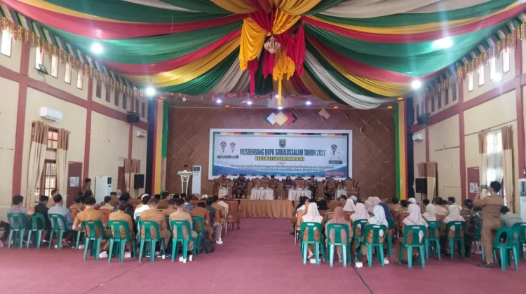 Camat Simpang Kiri Tekankan Pentingnya Inovasi Program Prioritas Tingkat Desa