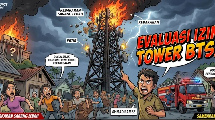 Warga Penanggalan Desak Pemko Subulussalam Evaluasi Izin Tower BTS