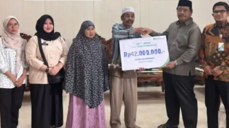 BPJS Ketenagakerjaan Salurkan Santunan Kematian ke Pekerja SPPG di Singkil