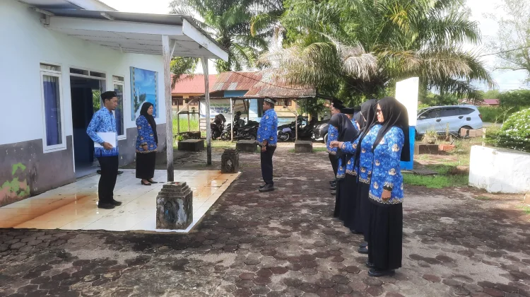 Pegawai RRI SP Singkil Gelar Apel kesadaran Nasional