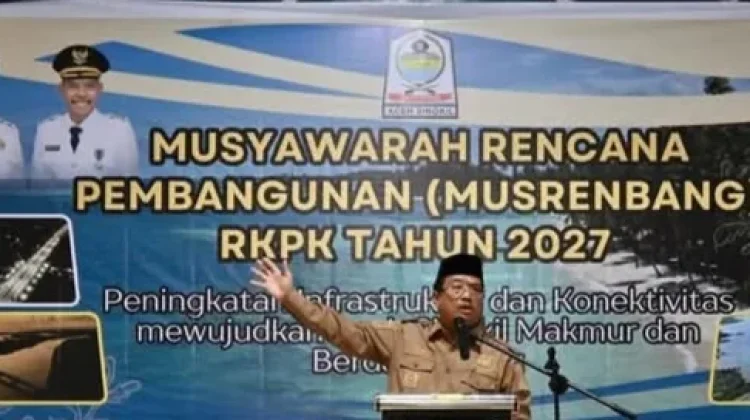 Bupati Minta Seluruh Program Aceh Singkil 2027 Dievaluasi