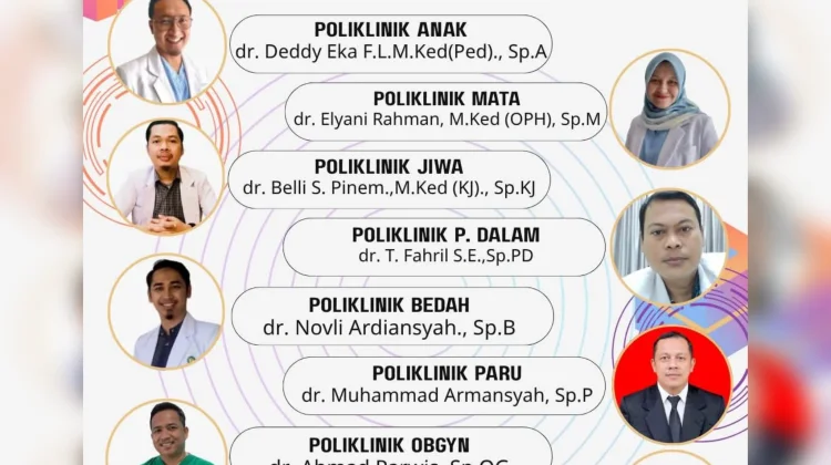 Jadwal Poliklinik RSUD Subulussalam Jum'at 24 April 2026