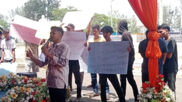 Pemuda di Aceh Singkil Demo Tuntut CSR dan Soroti Dugaan Kerusakan Lingkungan