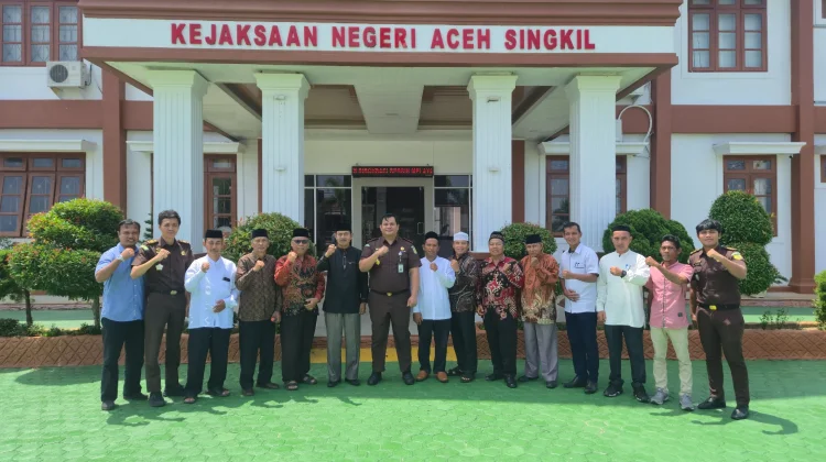 Silaturahmi MPU Singkil dan Kejari Singkil, Bahas Pembangunan Mental Spiritual
