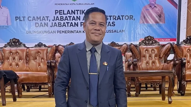 Sempat Mundur dari Kadis, Sarkani Kembali Dipercaya Jadi Plt Sekwan Subulussalam