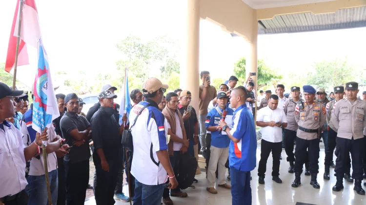 Polres Aceh Singkil Lakukan Pengamanan, Aksi Buruh Peringati May Berjalan Damai