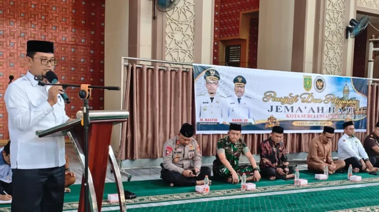 Siap Diberangkatkan, Seluruh Jemaah Haji Subulussalam Masuk Asrama Haji 17 Mei