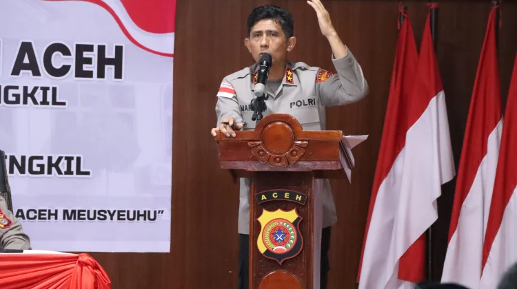 Kapolda Aceh Apresiasi Kinerja Polres Aceh Singkil dan Tekankan Jaga Citra Polri