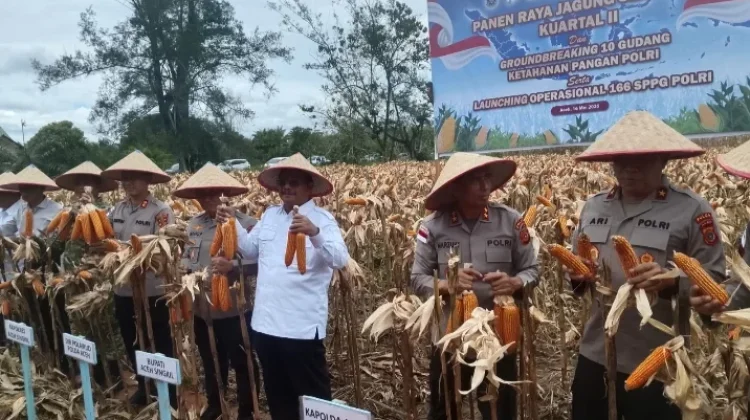 Pemkab Singkil Apresiasi Polri Dukung Ketahanan Pangan di Singkil