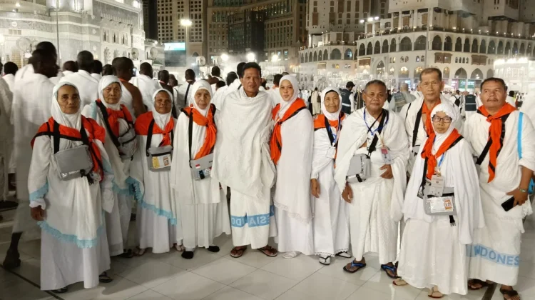 Tiba di Mekkah, Jemaah Haji Singkil Siap Tunaikan Umrah Wajib