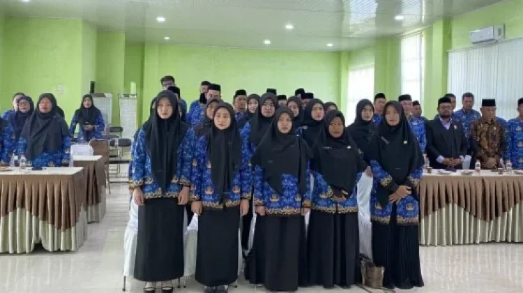32 CPNS Kankemenag Aceh Singkil Resmi Dilantik