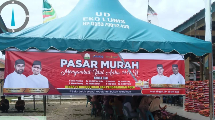 Pasar Murah di Singkil, Upaya untuk Stabilisasi Harga Menjelang Idul Adha