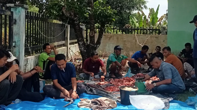 Tradisi Kebersamaan Iduladha, Warga Aceh Singkil Antusias Berkurban