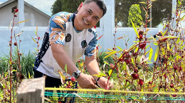 Rutan Singkil Sukses Kembangkan Tanaman Rosella, Perkuat UMKM Warga Bianaan