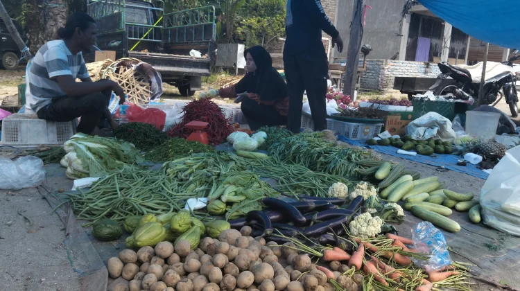 Pasar Mingguan di Aceh Singkil Masih Sepi
