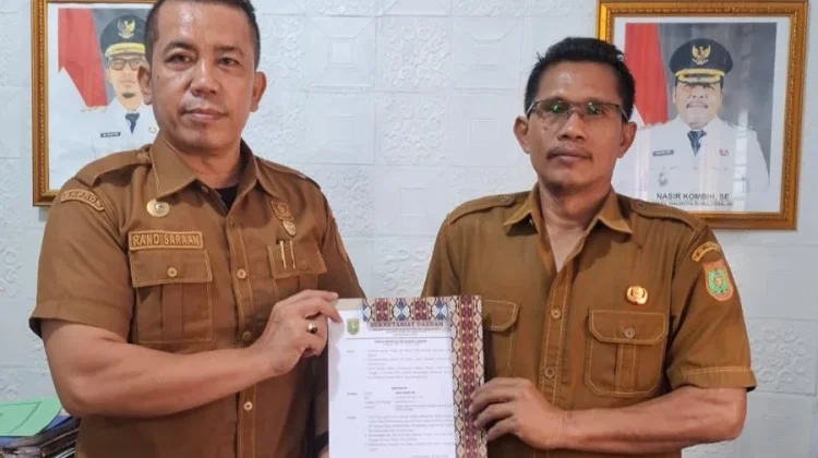 Pimpin Disperindagkop UKM Subulussalam, Awaluddin Jabat Pelaksana Harian