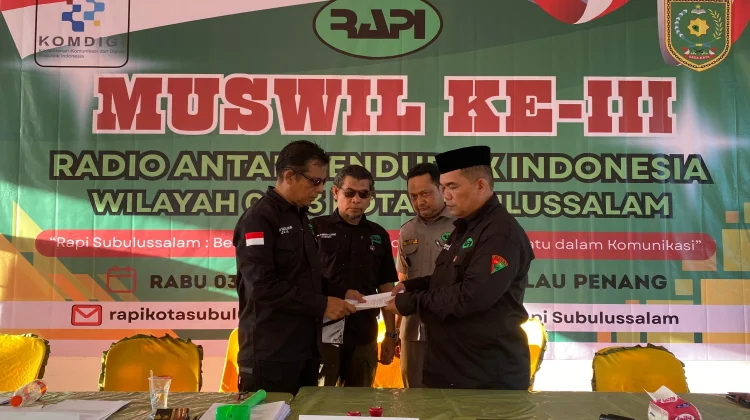 Terpilih Secara Aklamasi, Subangun Berutu Kembali Pimpin RAPI Subulussalam