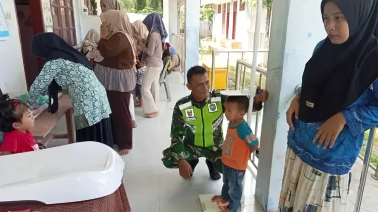 Posyandu di Rundeng Sasar Balita, Kesadaran Pola Asuh Jadi Kunci Cegah Stunting