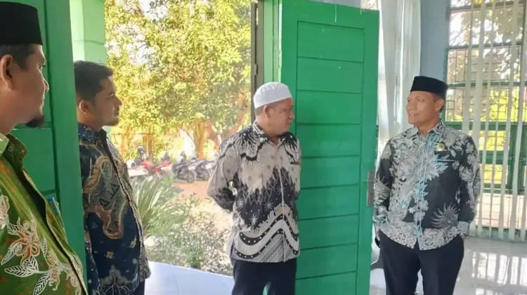 Kemenag Abdya Sidak KUA Lembah Sabil, Pastikan Laporan Bulanan ASN Bukan Fiktif