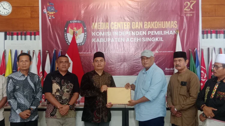 Datangi KIP, Sejumlah Tokoh di Singkil Perjuangan Dapil Baru DPRA