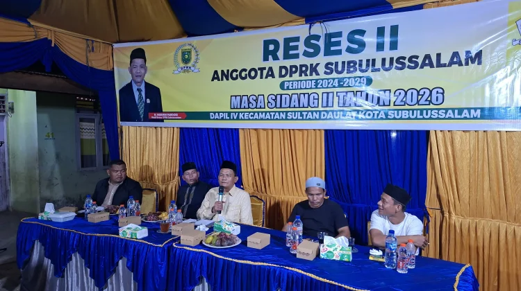 Reses II, Wakil Ketua DPRK Mukmin Pardosi Komitmen Kawal Usulan Warga Batu Napal