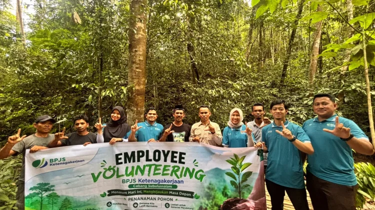 Sinergi Warga dan BPJS Ketenagakerjaan Rawat Hutan Adat Subulussalam