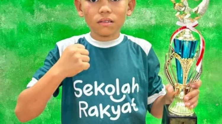 Rasyid Al Ghani meraih juara 2 pada Ajang perlombaan O2SN