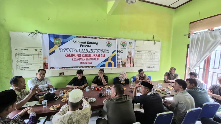 Camat Simpang Kiri Tegaskan Pemilihan Panitia Pilkampong Harus Netral