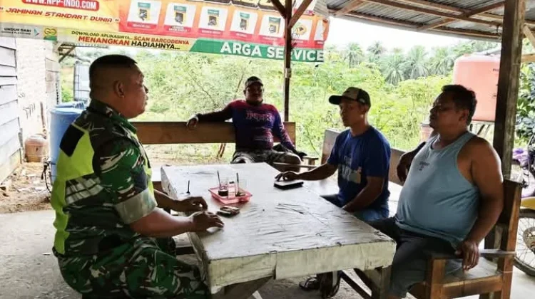 TNI di Singkil Ingatkan Warga tidak Membuka Lahan dengan cara Membakar
