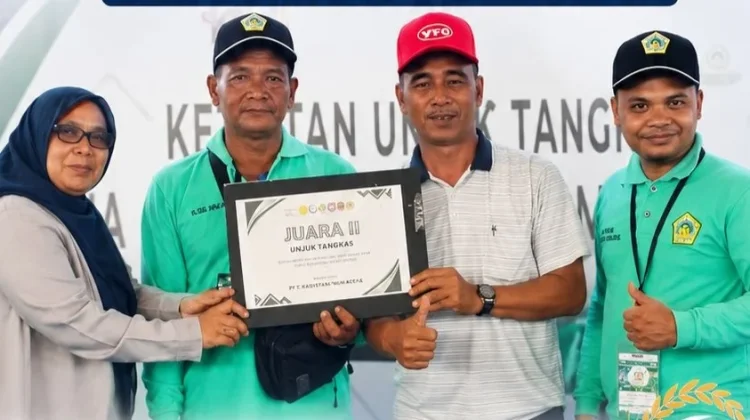 Pekan Nasional XVII 2026, Petani Singkil Sumbang Penghargaan Nasional untuk Aceh