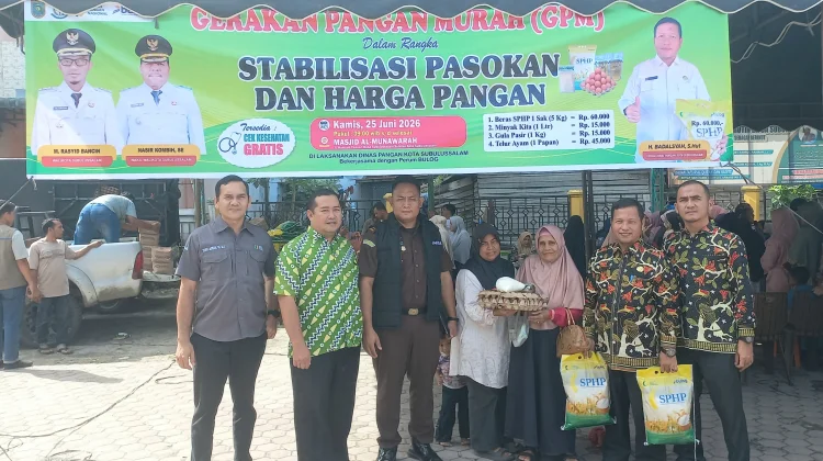 Pasokan Pangan Murah Sasar Warga Simpang Kiri Subulussalam