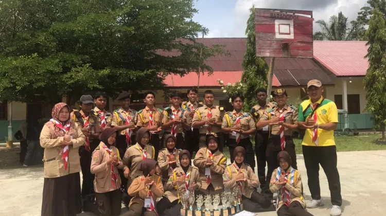 MAN 1 Aceh Singkil Ukir Sejarah, Sabet Banyak Piala  Perkemahan Pramuka ADIBRATA Ke-1