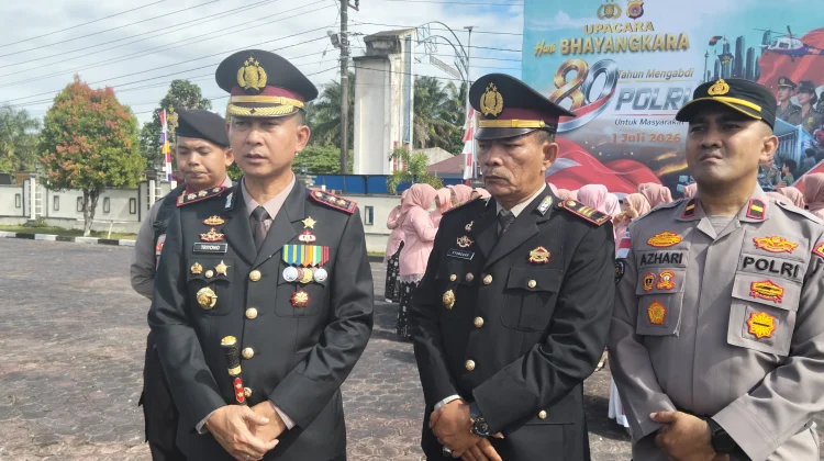Hari Bhayangkara ke-80, Polres  Aceh Singkil Komit Layani dan Lindungi Masyarakat