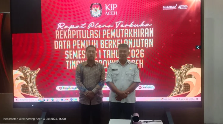Pleno di KIP Aceh: Data Pemilih Berkelanjutan Subulussalam Capai 70.378 Jiwa
