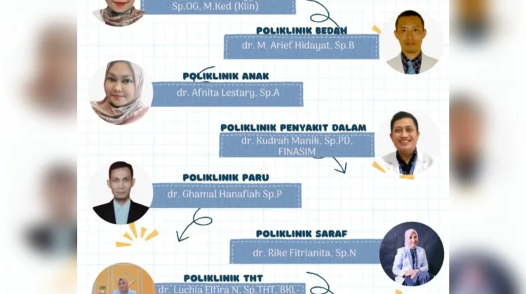 Ini Jadwal Poliklinik RSUD Subulussalam Selasa 7 Juli 2026