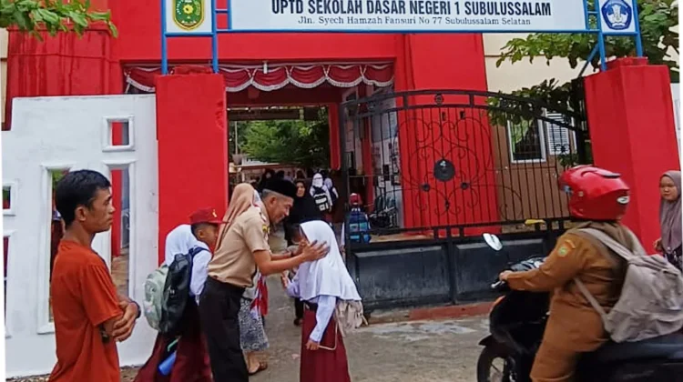 Hari Pertama Sekolah, Kwarcab Pramuka Subulussalam Kampanyekan GAMAS