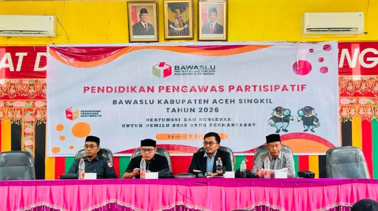 Bawaslu Singkil Cetak Pengawas Partisipatif, Perkuat Peran Warga Kawal Demokrasi