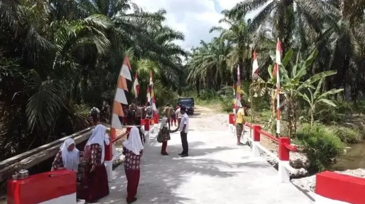 Selesai Dibangun TNI, Jembatan Garuda Dongkrak Ekonomi Warga